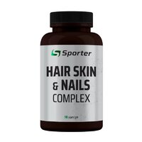 Вітаміни та мінерали Sporter Hair Skin & Nails, 90 капсул