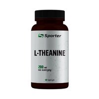 Амінокислота Sporter L-Theanine 200 mg, 60 капсул