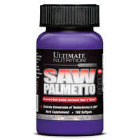 Натуральна добавка Ultimate Nutrition Saw Palmetto, 100 капсул