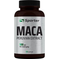 Натуральна добавка Sporter Maca 500 mg, 100 капсул