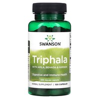 Натуральна добавка Swanson Triphala 500 mg, 100 капсул
