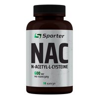 Амінокислота Sporter NAC 600 mg, 90 капсул