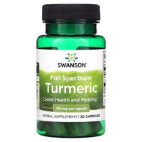 Натуральна добавка Swanson Turmeric 720 mg Full Spectrum, 30 капсул
