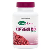 Натуральна добавка Natures Plus Herbal Actives Red Yeast Rice Extended Release, 60 таблеток