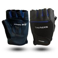 Рукавички для фітнесу PowerPlay PP-9058, Black/Blue