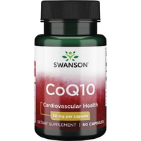 Натуральна добавка Swanson CoQ10 30 mg, 60 капсул