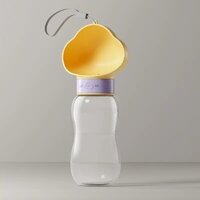 Пляшка-поїлка для собак і кішок Semi Foot, 600 мл, Yellow