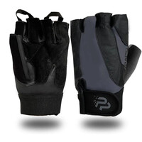 Перчатки для фитнеса PowerPlay 9138, Black/Grey