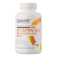 Вітаміни та мінерали OstroVit Vitamin B12 Methylocobalamin, 120 таблеток
