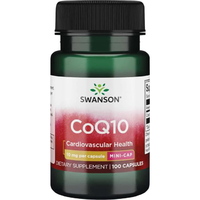 Натуральна добавка Swanson CoQ10 10 mg, 100 мини капсул