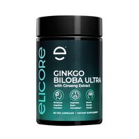 Натуральна добавка Elicore Labs Ginkgo Biloba Ultra, 60 вегакапсул