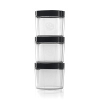 Контейнер для спортивного харчування Alpha Designs Alpha Pod, 3 Pak, Black