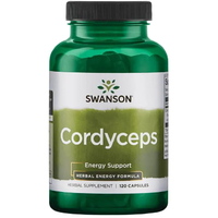 Натуральна добавка Swanson Cordyceps 600 mg, 120 капсул
