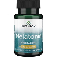 Натуральна добавка Swanson Melatonin 3 mg, 120 капсул