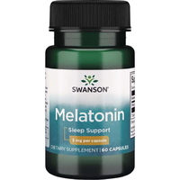 Натуральна добавка Swanson Melatonin 3 mg, 60 капсул
