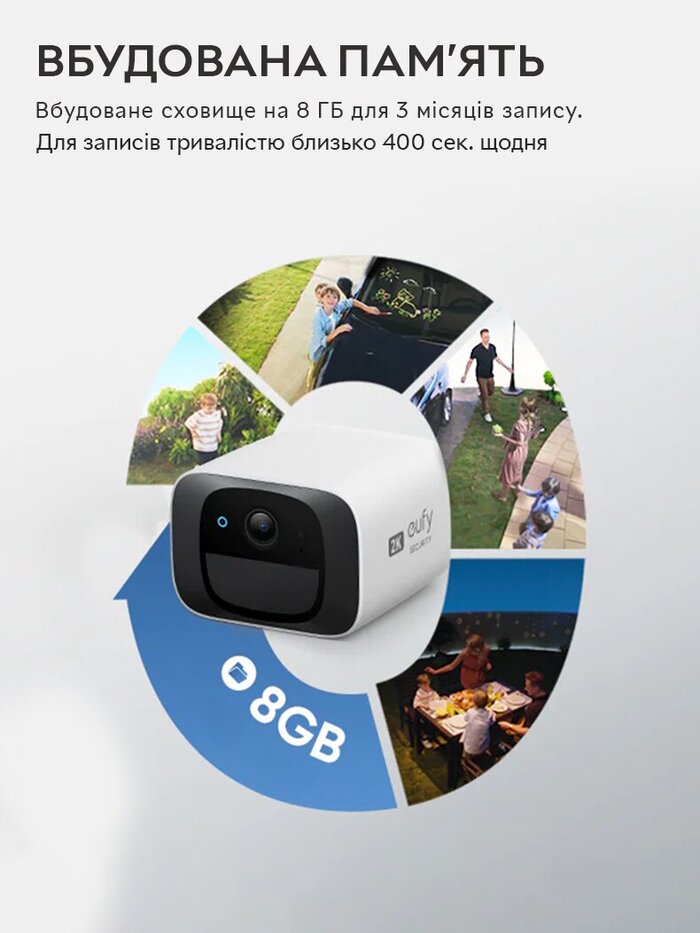 Уличная IP-камера Eufy Security C210 SoloCam Wire-Free 2K