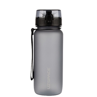 Пляшка Uzspace Colorful Frosted 3037 650 мл, Grey
