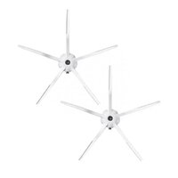 Бічні щіточки для пилососів Xiaomi Mi Robot Vacuum Cleaner Mi RoboRock Xiaowa 5 лопатей, 2 шт, Білий