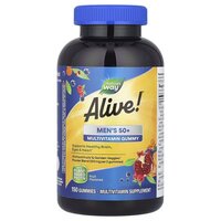 Вітаміни та мінерали Nature's Way Alive! Men's 50+ Gummy, 150 желейок