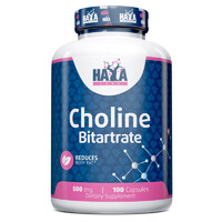 Haya Labs Choline Bitartrate 500 mg, 100 капсул
