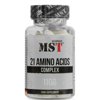 Амінокислота MST 21 Amino Acids, 60 капсул