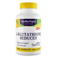 Натуральна добавка Healthy Origins L-Glutathione Reduced 500 mg, 150 вегакапсул
