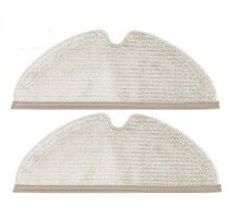 Ганчірки (серветки) для робота-пилососа Xiaomi RoboRock S50 S51 S55 S5Max S6 Pure S6MaxV Q7 Q8 (з повним покриттям мікрофіброю) 2 шт