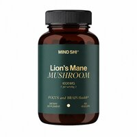 Натуральна добавка Mind Shi Lion's Mane Mushroom 1000 mg, 60 вегакапсул