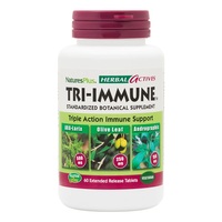 Натуральна добавка Natures Plus Herbal Actives Tri-Immune, 60 таблеток