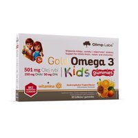 Жирні кислоти Olimp Sport Nutrition Gold Omega 3 Kids Gummies, 30 желейок