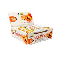 Батончик FitWin YUMMY Bar 36% no added sugar, 12*55 грам