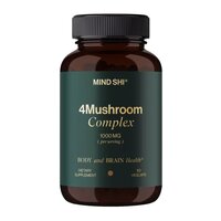 Натуральна добавка Mind Shi 4 Mushroom Complex 1000 mg, 60 капсул