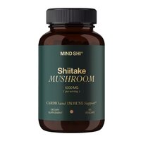 Натуральна добавка Mind Shi Shiitake Mushroom 1000 mg, 60 вегакапсул