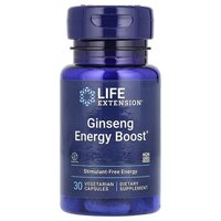 Натуральна добавка Life Extension Ginseng Energy Boost, 30 вегакапсул