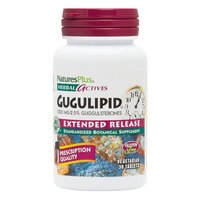 Натуральна добавка Natures Plus Herbal Actives Gugulipid, 30 таблеток