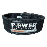 Пояс для важкої атлетики Power System PS-3800 PowerLifting, Black
