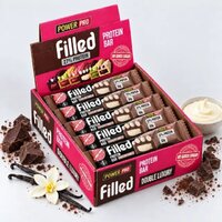 Power Pro Filled Protein Bar No Added Sugar, 10*50 грам