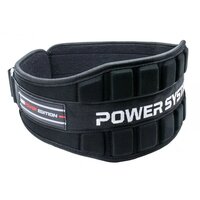 Пояс для важкої атлетики Power System PS-3230, Black/Red