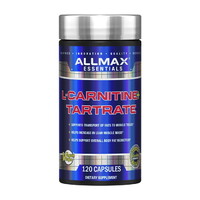 Жироспалювач Allmax Nutrition L-Carnitine Tartrate, 120 капсул