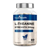 Амінокислота True Health L-Theanine 200 mg Strength, 60 вегакапсул