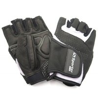 Рукавички для фітнесу Sporter MFG-161.4B, Black/Grey
