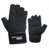 Рукавички для фітнесу Sporter MFG-222.7B, Black