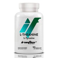 Амінокислота IronFlex L-Theanine + Tyrosine, 90 вегакапсул