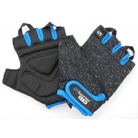 Рукавички для фітнесу Sporter fitness gloves, Black/Blue