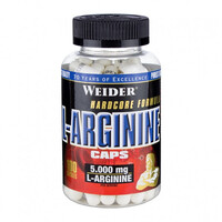 Амінокислота Weider L-Arginine, 100 капсул
