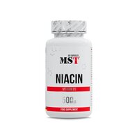 Вітаміни та мінерали MST Nutrition Niacin, 60 капсул