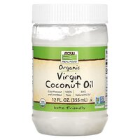 Замінник харчування NOW Organic Virgin Coconut Cooking Oil, 355 мл