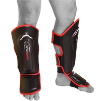 Захист гомілки та стопи PowerPlay 3052, Black/Red