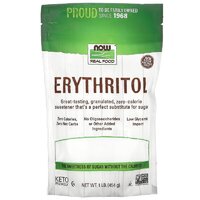 Замінник харчування NOW Erythritol, 454 грам