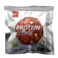 Батончик Craft Whey Protein Cookie, 60 грам, Red Velvet